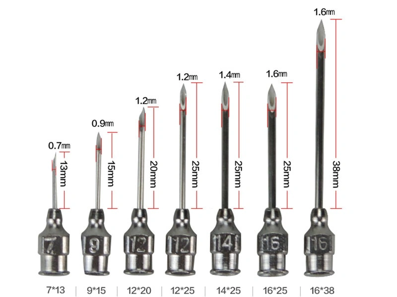 Medical Stainless Steel Veterinary Injection Needle for Animal Use Needle