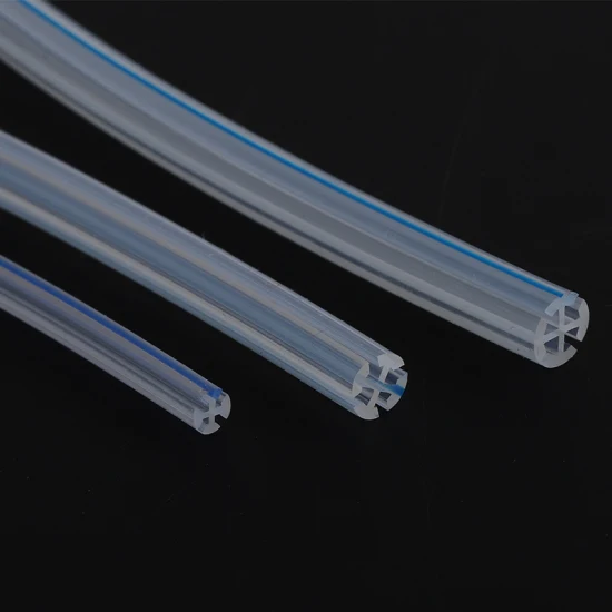 Medcial Closed Wound Drainage Cross Tube Extrusion Silicone Cross Drainage Tube